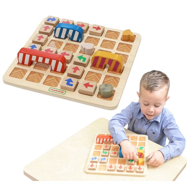 MASTERKIDZ Wczesna Nauka Programowania Gra Logiczna Znajdź Droga do Sera! zdjęcie 1