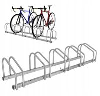 STOJAK parking rowerowy uchwyt przechowywanie na 5 stanowisk (E105)