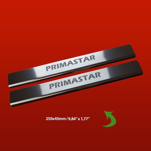 Listwa progowa NISSAN PRIMASTAR MK1 Stal nierdzewna 304 połysk 2szt na Arena.pl