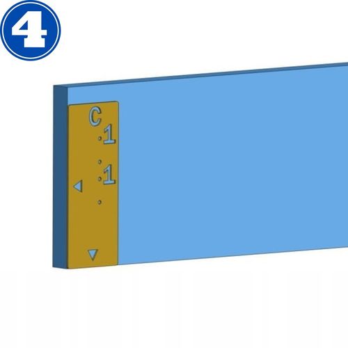 Szablon do montażu szuflad BLUM Tand GTV Modernbox na Arena.pl