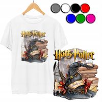 KOSZULKA DZIECIĘCA T-SHIRT Z NADRUKIEM - DLA FANA MAGI WZORY - M 134-140