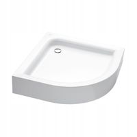Brodzik Koło Standard Plus półokrągły 80 x 80 cm