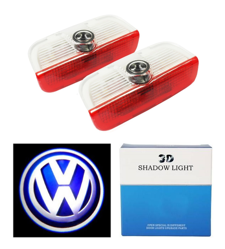 2x LED LOGO PROJEKTOR VW PASSAT GOLF EOS JETTA SHARAN TIGUAN TOUAREG TOURAN na Arena.pl