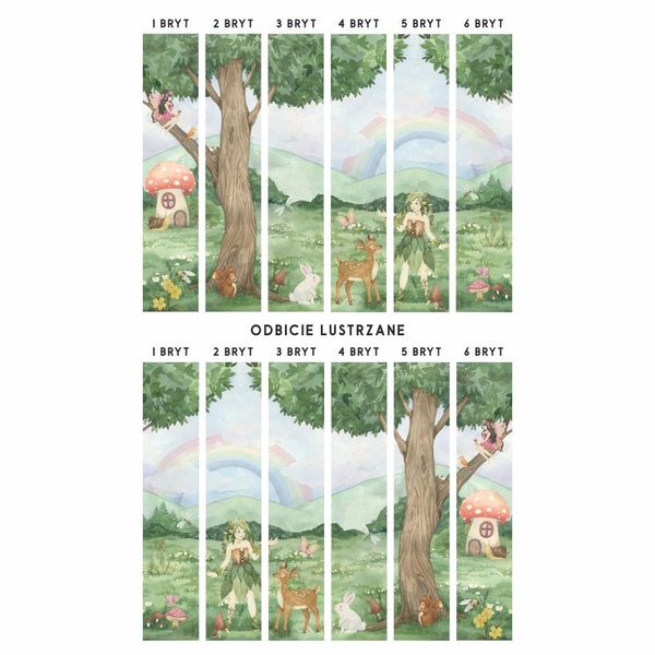Tapeta Bajkowa Kraina W54 250 cm Płótno zdjęcie 5