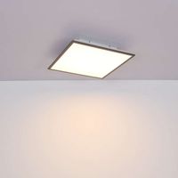 LAMPA sufitowa DORO 416080D2 Globo metalowa OPRAWA kwadratowa LED 24W 3000K plafon biały grafitowy