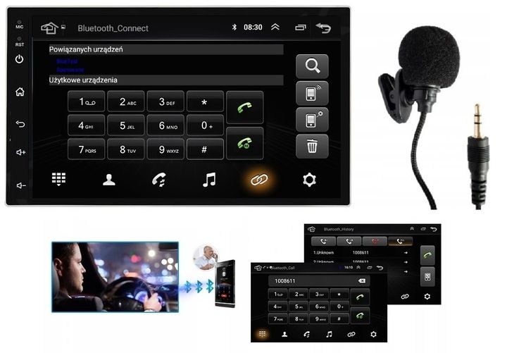 RADIO GPS 2DIN ANDROID AUTO 11 WiFI BT RDS CARPLAY zdjęcie 9