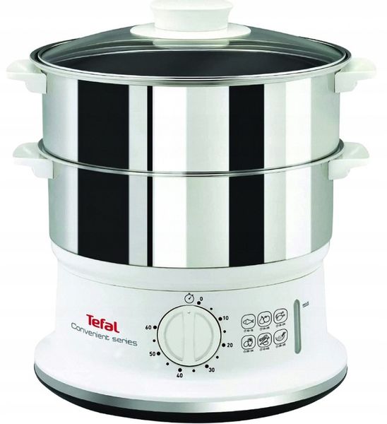 PAROWAR RYŻOWAR TEFAL CONVENIENT INOX VC1451 zdjęcie 1