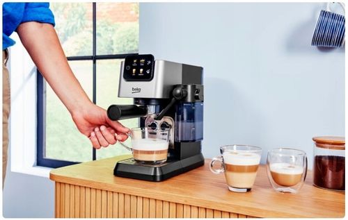 Kolbowy ekspres ciśnieniowy Beko Caffeexperto CEP5304X 1628 W czarny na Arena.pl