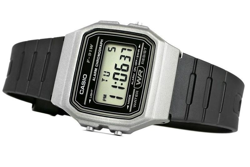 Zegarek Męski CASIO F-91WM-1BDF zdjęcie 3