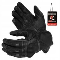 Rękawice motocyklowe krótkie SECA AXIS MESH II BLACK czarny GRATIS