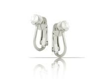 klipsy z kryształkiem z kolekcji classic (e23/zim/25ag)