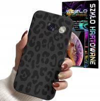 ETUI CASE DO SAMSUNG A5 2017 - PANTERKA WZORKI MODNE WZORY OBUDOWA + SZKŁO