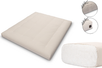 Materac 180x200 Bawełniany - Pascall Futon Comfort Natural - Ecru