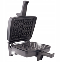 Gofrownica Dezal 301.5.1N czarna 1300 W 2 gofry POLSKA MOCNA NOWY MODEL