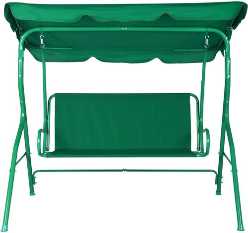 Huśtawka ogrodowa "Relax" dla 3 osób - zielona na Arena.pl