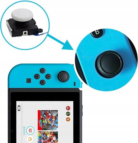 2 x JOYCON ANALOG JOYSTICK SWITCH / LITE / OLED HALL EFEKT HALLA ZERO DRIFT na Arena.pl