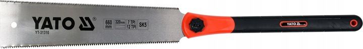 YATO PIŁA RĘCZNA DO DREWNA DWUSTRONNA JAPOŃSKA 320 MM YT-31310 STALOWA zdjęcie 2