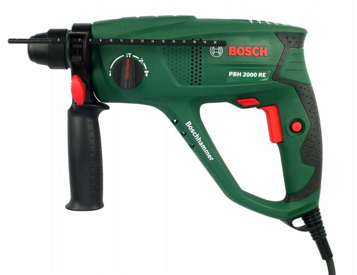MŁOTOWIERTARKA SDS-PLUS 550W PBH 2000 RE BOSCH zdjęcie 9