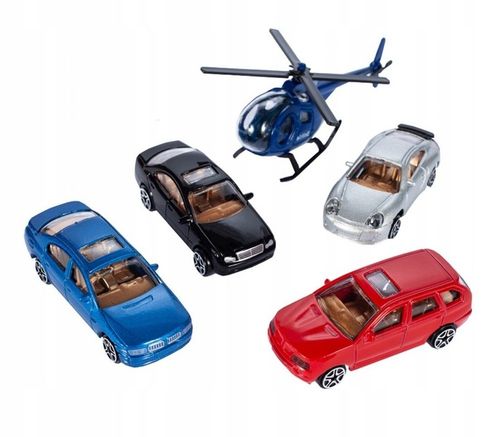 Garaż Parking Samochodowy 4-piętrowy Zjeżdżalnia dla Autek 4 Poziomy Myjnia na Arena.pl