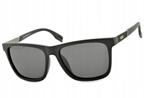 Okulary PRZECIWSŁONECZNE Nerd POLARYZACYJNE czarne na Arena.pl