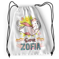 Plecak Sportowy Szkolny Dla Zofii Córki Dziecka Z Nadrukiem Ze Zdjęciem