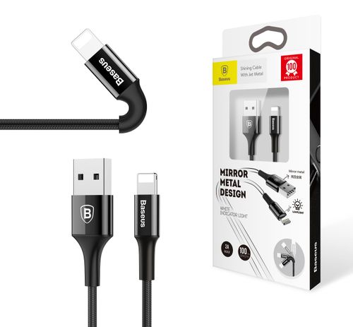 KABEL PRZEWÓD BASEUS DO APPLE IPHONE IPAD IPOD 1,0 na Arena.pl