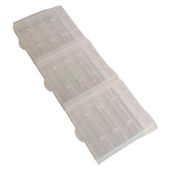 Plastikowe pudełko etui na baterie AA oraz AAA 3 S