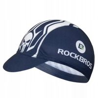 2 x Czapka kolarska Rockbros MZ10019 z daszkiem - niebieska