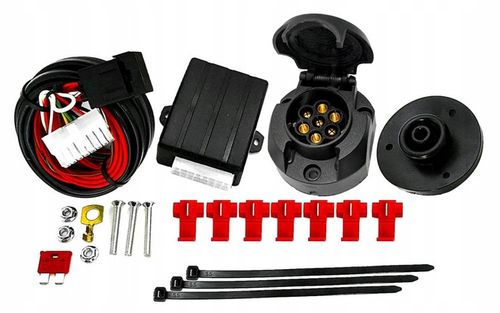 HAK HOLOWNICZY +MODUŁ 7PIN VW Golf 6 Golf 5 Hatchback PLUS Audi A3 II (8P) na Arena.pl