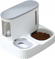 PODAJNIK WODY I KARMY MISKA DLA KOTA I PSA DOZOWNIK 2W1 POIDŁO 3,85L