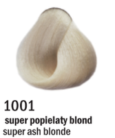 Allwaves Cream Color farba do włosów, koloryzacja trwała, 100 ml 1001 super popielaty blond