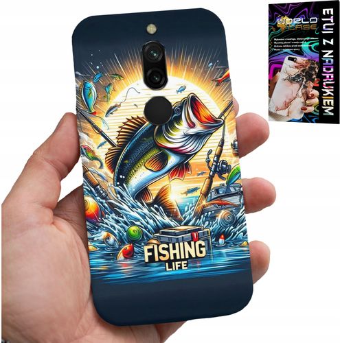 ETUI DO XIAOMI REDMI 8 - WZORY DLA WĘDKARZA, RYBY, DORSZ, ŁOSOŚ na Arena.pl