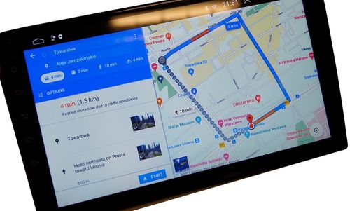 Radio dotykowe 9cali samochodowe 2/32gb USB GPS WiFi Bluetooth Android Auto na Arena.pl