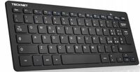 2X Klawiatura Bezprzewodowa Do Komputera Układ QWERTZ USB 2.4Ghz
