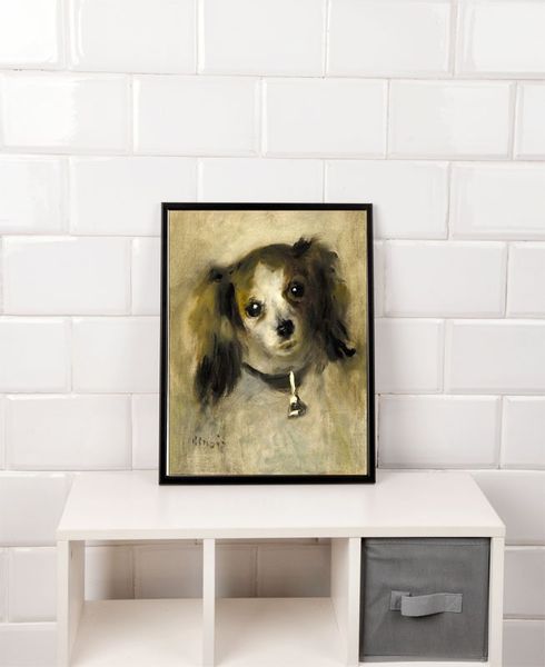 Head of a Dog, Auguste Renoir - plakat 29,7x42 cm zdjęcie 2