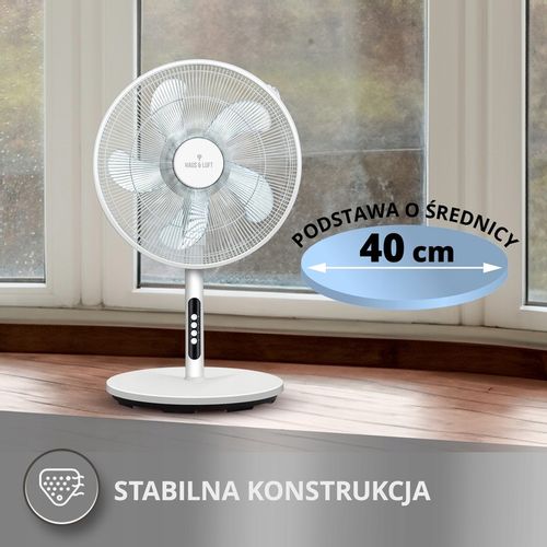 Wentylator stojący podłogowy wiatrak biały 3w1 Haus & Luft HL-WP-01 na Arena.pl