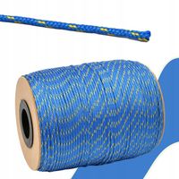 Lina Linka Polipropylenowa 4mm - 100m Pleciona Żeglarska