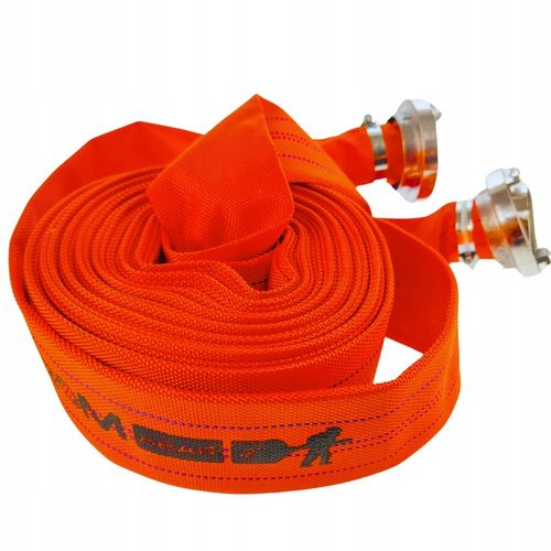 WĄŻ STRAŻACKI WZMACNIANY CZERWONY WODY 2" 30M na Arena.pl