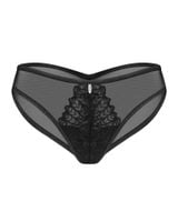 figi otwarte koronkowe donarella obsessive czarne xl/2xl