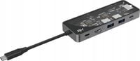 Adapter wieloportowy ISY IAD-1024-2 5w1 USB-C - 2x USB-A/HDMI/2x USB-C/RJ-4