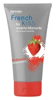 frenchkiss żel smakowy truskawkowy 75 ml - do użytku intymnego, wodny