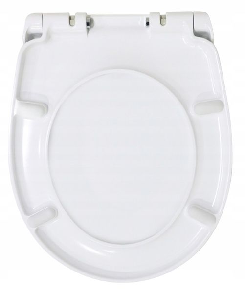 DESKA WC SEDESOWA WOLNOOPADAJĄCA TWARDY DUROPLAST UNIWERSALNA 35X42 ESTIVA zdjęcie 12