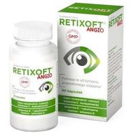 Retixoft Angio prawidłowe widzenie 90 kaps.