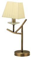 Valencia lampka 1x40W E14 patyna h-45