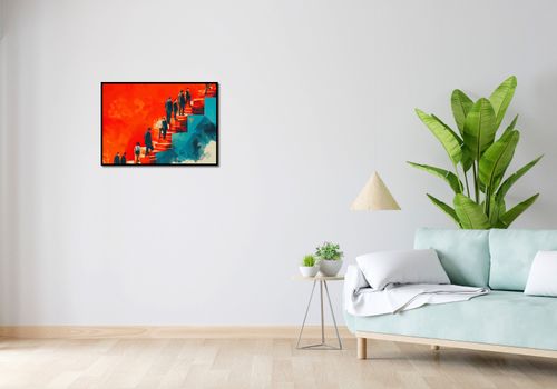 Plakat 70x50cm Metafory Sukcesu na Arena.pl