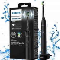 SZCZOTECZKA SONICZNA DO ZĘBÓW PHILIPS SONICARE PROTECTIVE CLEAN 4100 CZARNA