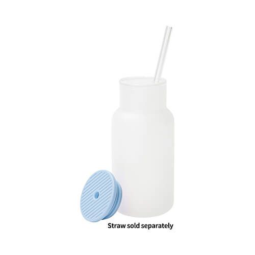 Kubek - butelka 550 ml do sublimacji z niebieską pokrywką na Arena.pl