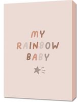 Obraz 50x70cm Wzory dla Dzieci, Dziewczynki Do Pokoju - Rainbow