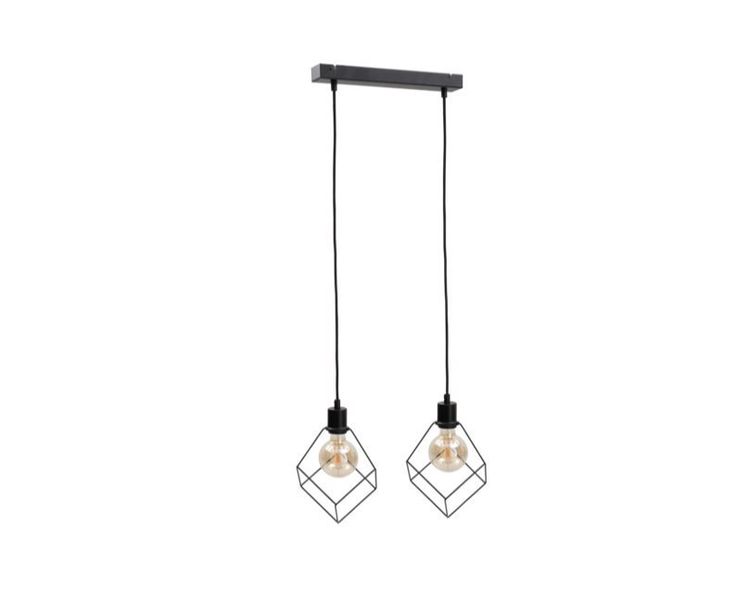 Lampa wisząca 2xE27 RUBEN BLACK zdjęcie 1