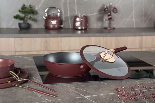 głęboka patelnia tytanowa 24cm berlinger haus bh-8032 leonardo na Arena.pl